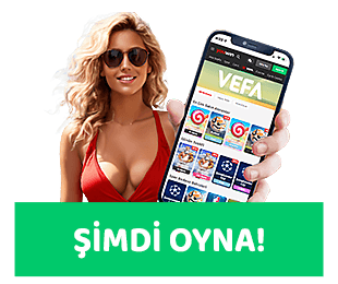 sarışın kadın ve telefon bulunan youwin bonuslar görseli